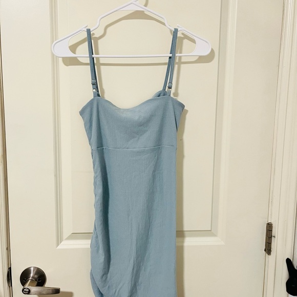 Windsor Ready To Move Square Neck Ruched Mini Dress - Picture 5 of 7